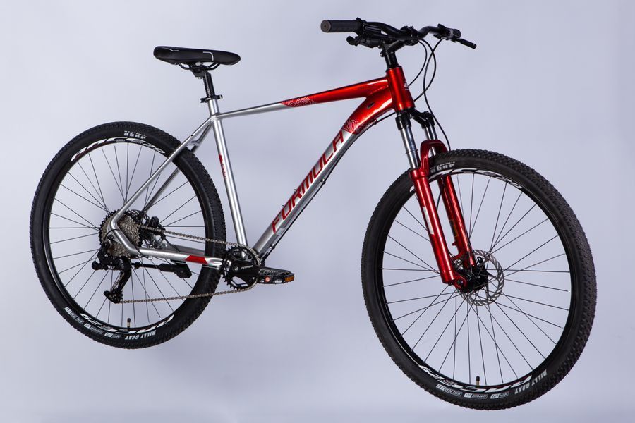 Велосипед гірський AL 29" Formula Zephyr 1.0 AM HDD рама 21" 2024 червоно-сріблястий (OPS-FR-29-268)
